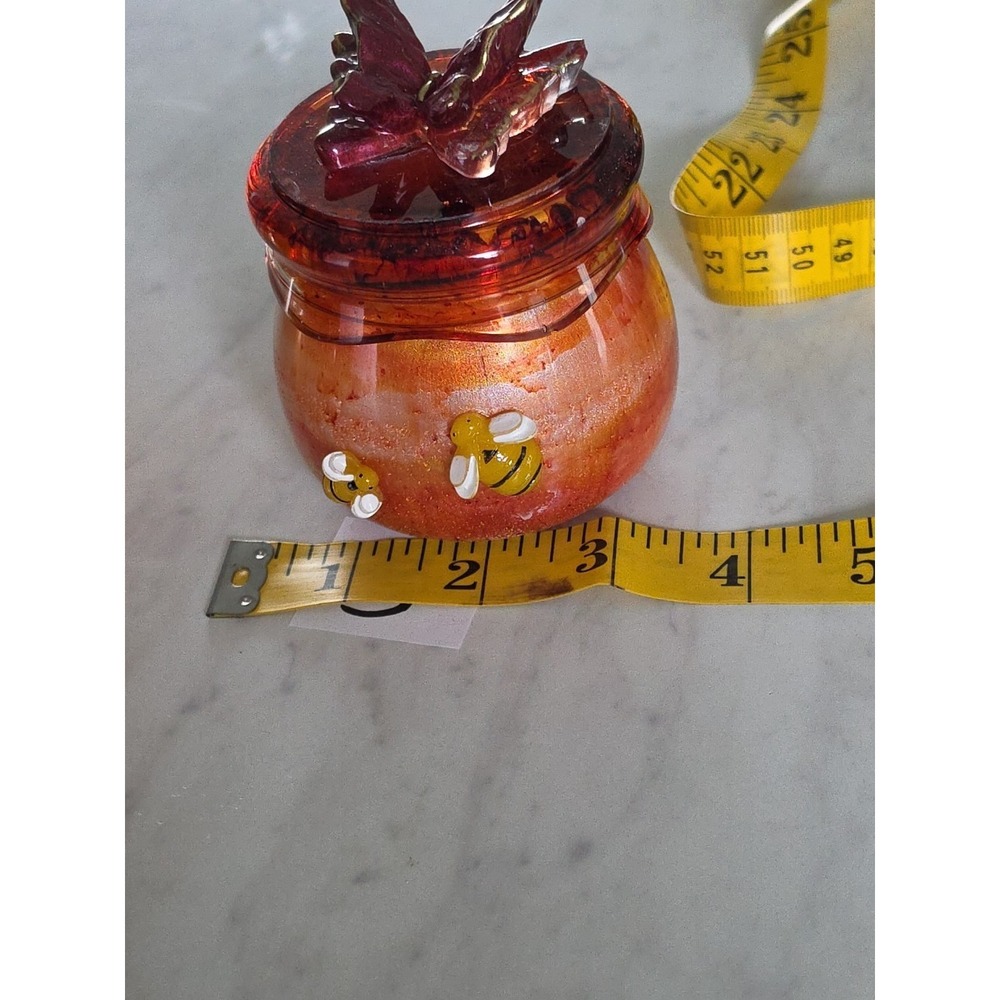 Handmade Resin Stash/Honey Pot Jar - Picture 9 of 12